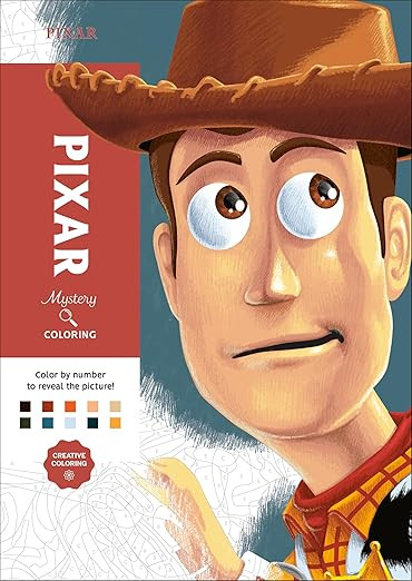 Disney Mystery Coloring: Pixar: A Color by Number Book      Paperback – February 24, 2026 | Amazon (US)