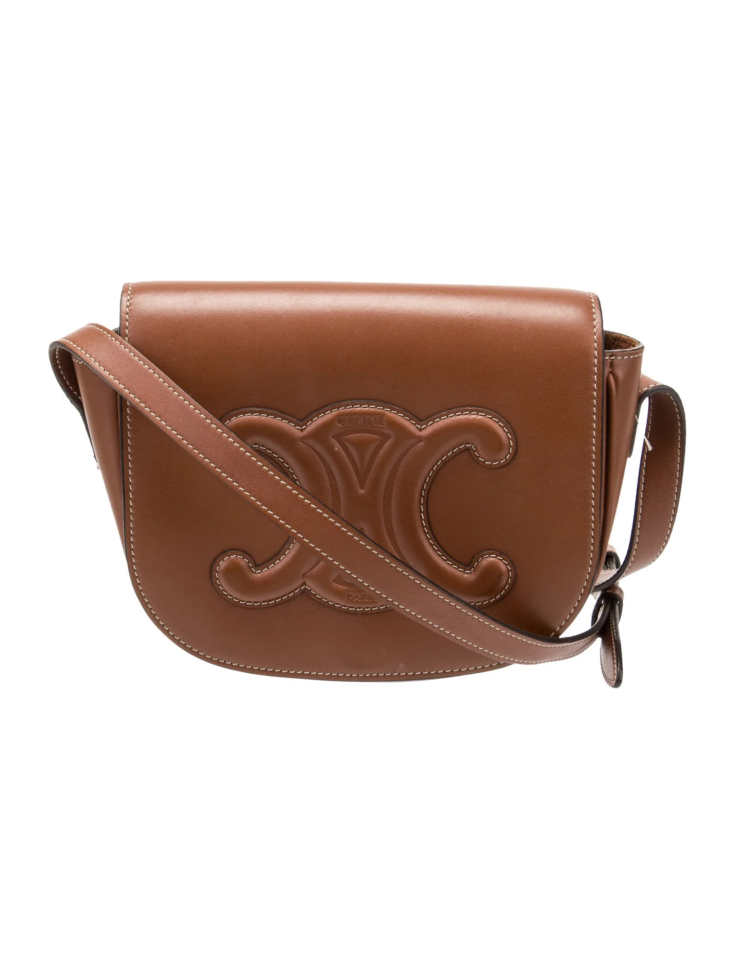 Triomphe Folco Crossbody Bag | The RealReal