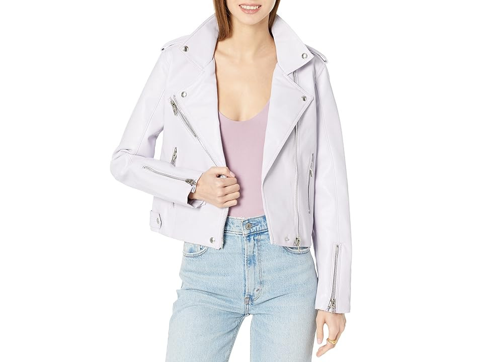 Blank NYC Leather Moto Jacket in Highway Star (Highway Star) Women's Clothing | Zappos