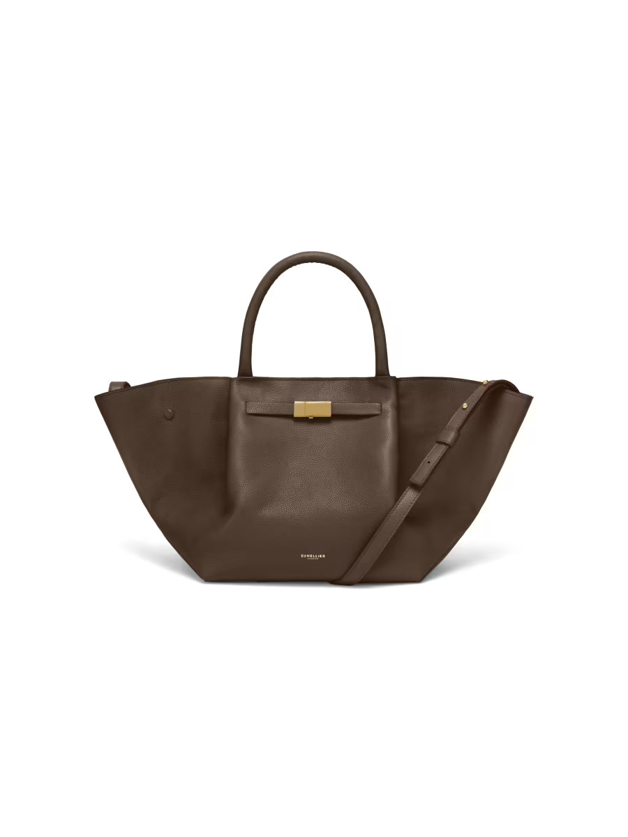 Midi New York Leather Tote Bag | Saks Fifth Avenue