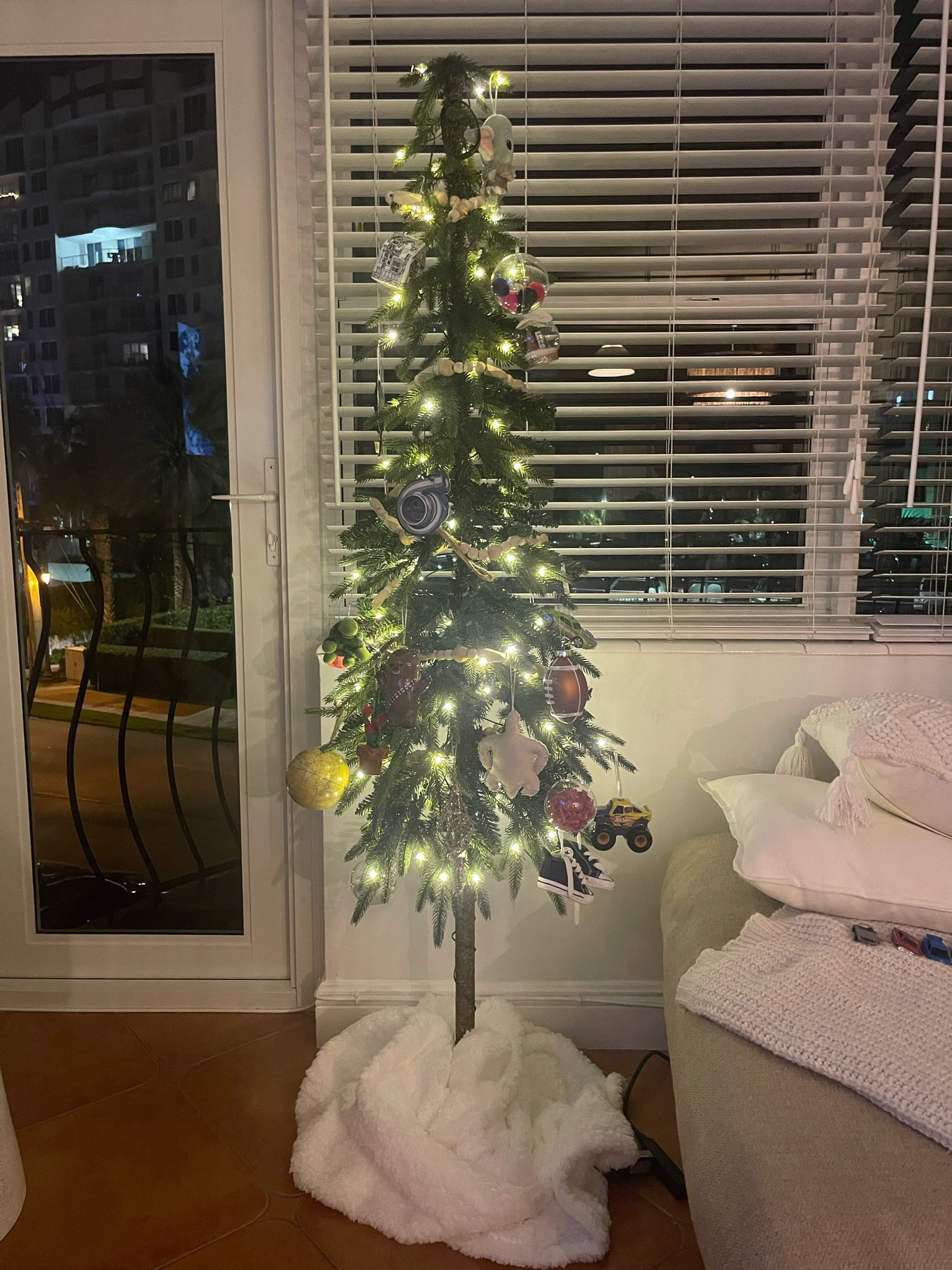 The perfect Christmas tree for a small apartment! 

#LTKunder100 #LTKSeasonal #LTKHoliday