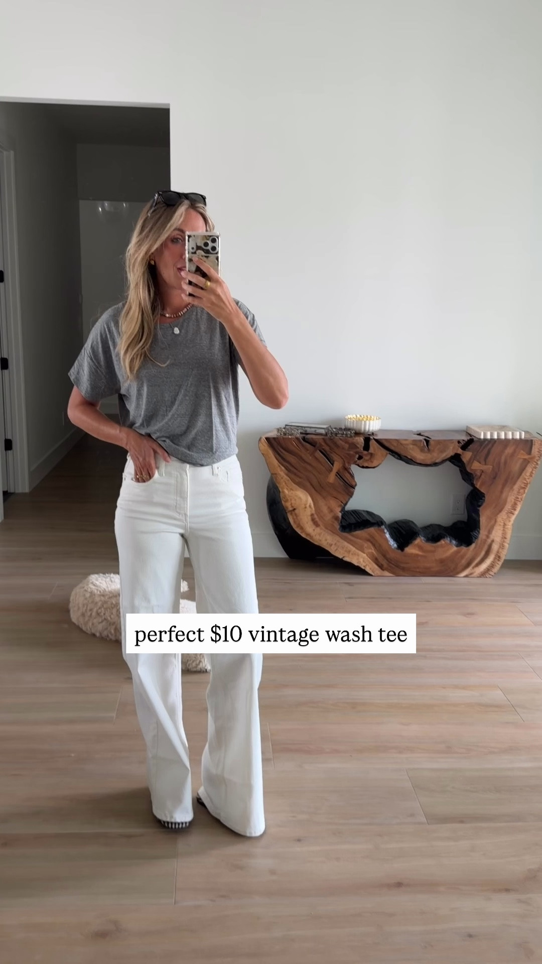 Size medium tee, 5’9” size 8 long jeans 

#LTKSaleAlert #LTKootd #LTKOver40