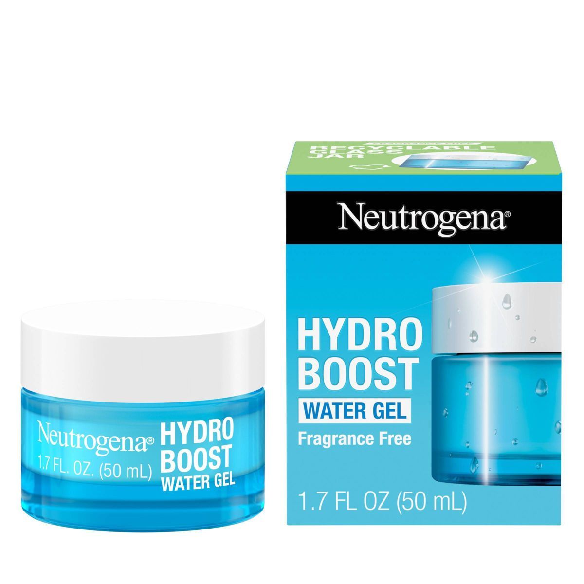 Neutrogena Hydro Boost Water Gel Moisturizer with Hyaluronic Acid - Fragrance Free - 1.7 fl oz | Target