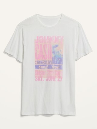 Johnny Cash™ Concert Gender-Neutral Graphic T-Shirt for Adults | Old Navy (US)