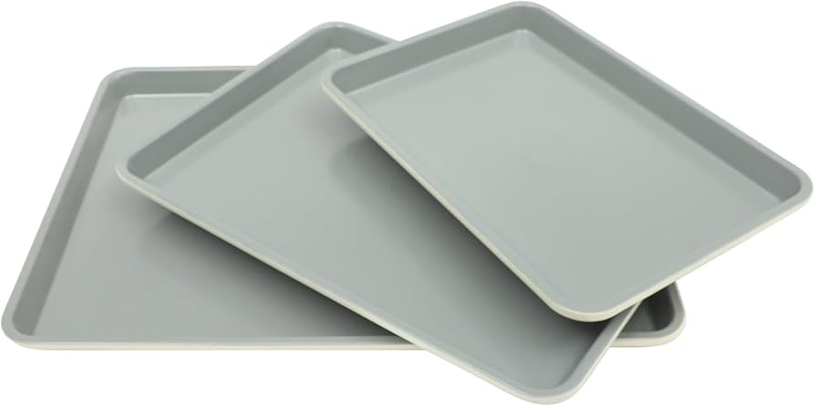 Sur La Table Kitchen Essentials Bake Sale 3-Piece Cookie Sheet Set – Nonstick Carbon Steel Baki... | Amazon (US)