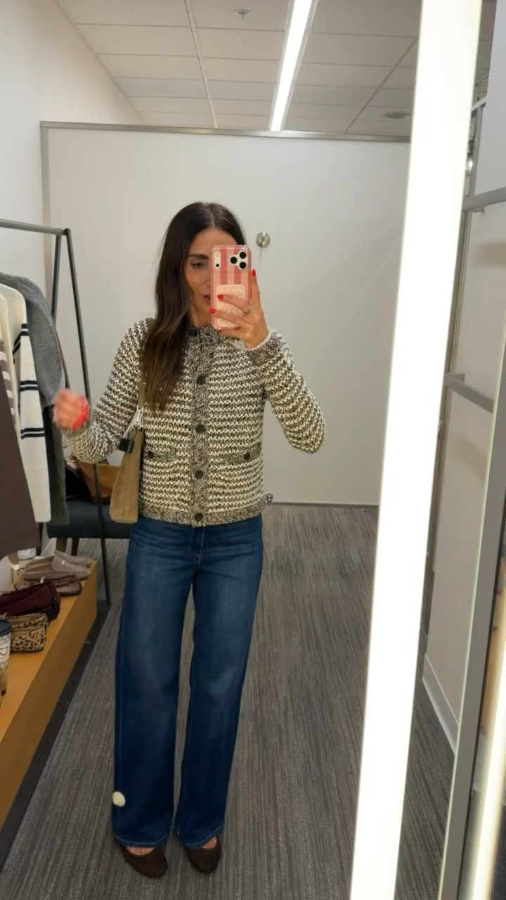 Nordstrom Anniversary Sale, nsale, Paige jeans size 25, cardigan size XS, mesh flats.

#LTKOver40 #LTKSaleAlert #LTKootd
