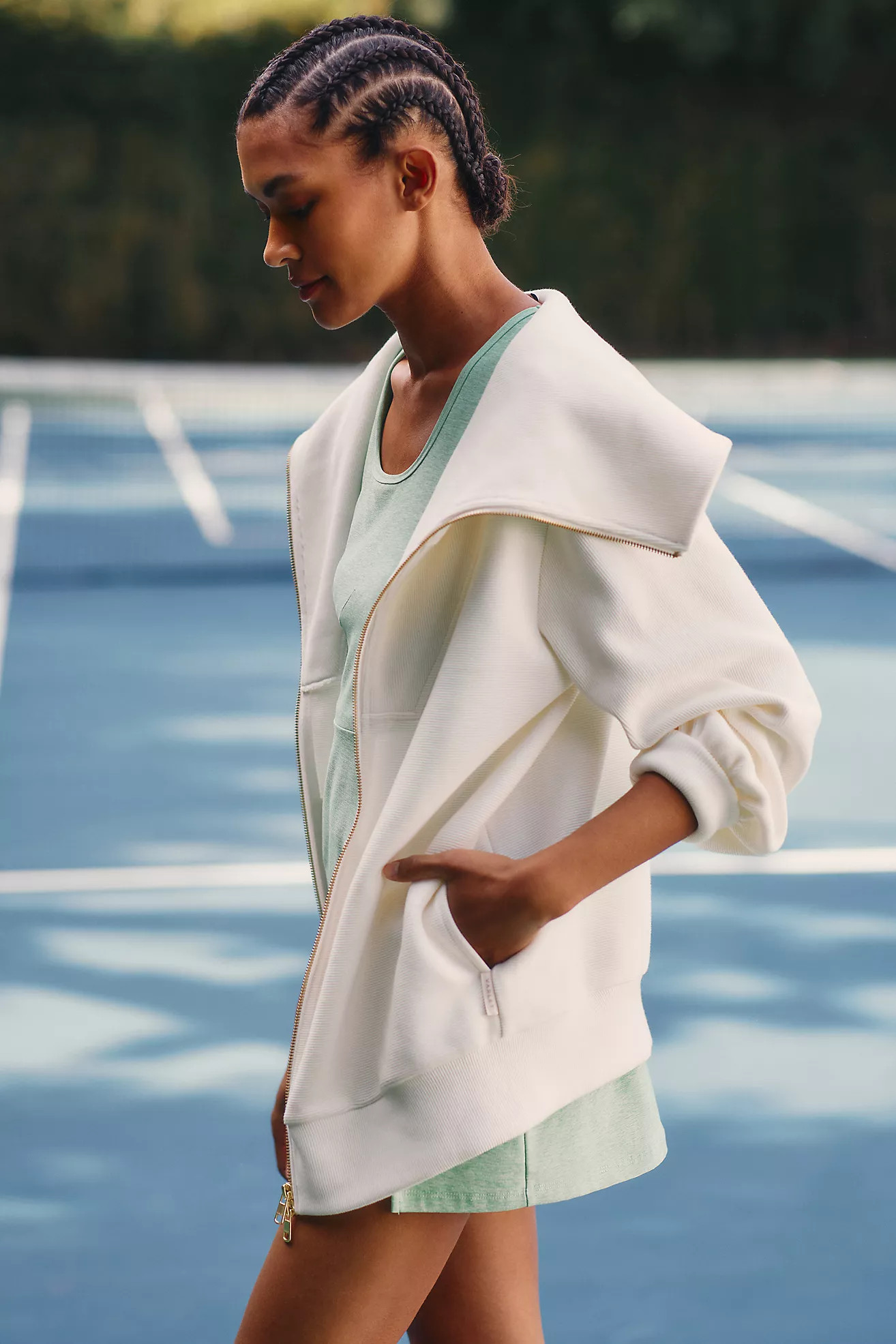 Varley Ells Zip Through Jacket | Anthropologie (US)