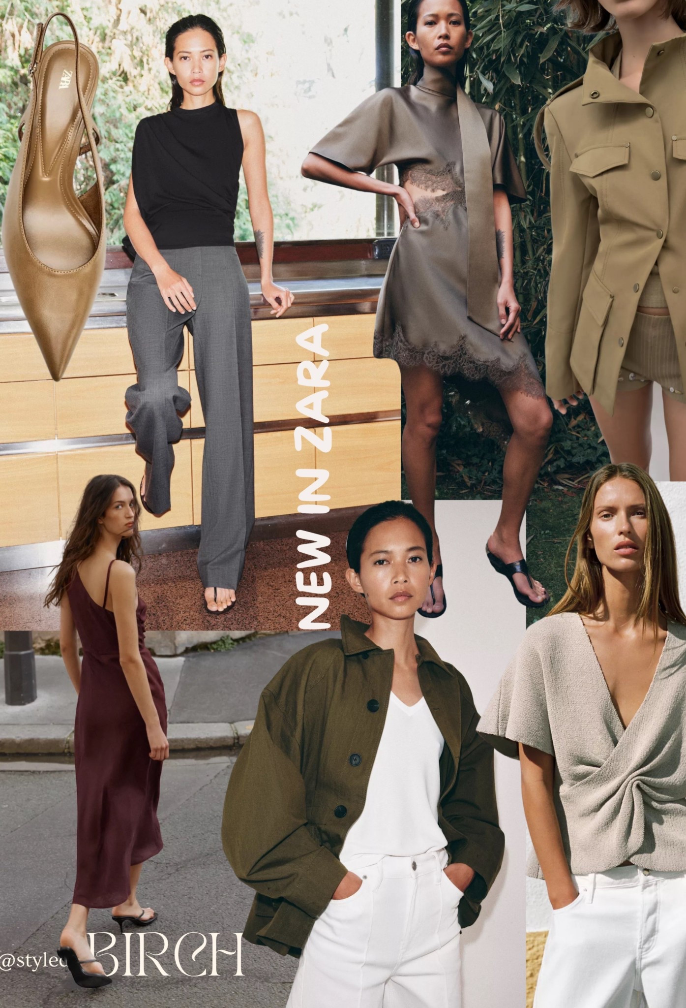 New in from Zara and I’m completely obsessed with these tones🫒

#LTKeurope #LTKspring #LTKspringtrends