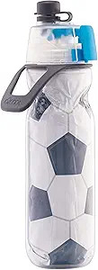 O2COOL Insulated Mist N' Sip Water Bottle - 20 oz, Soccer (HMLDP07) | Amazon (US)