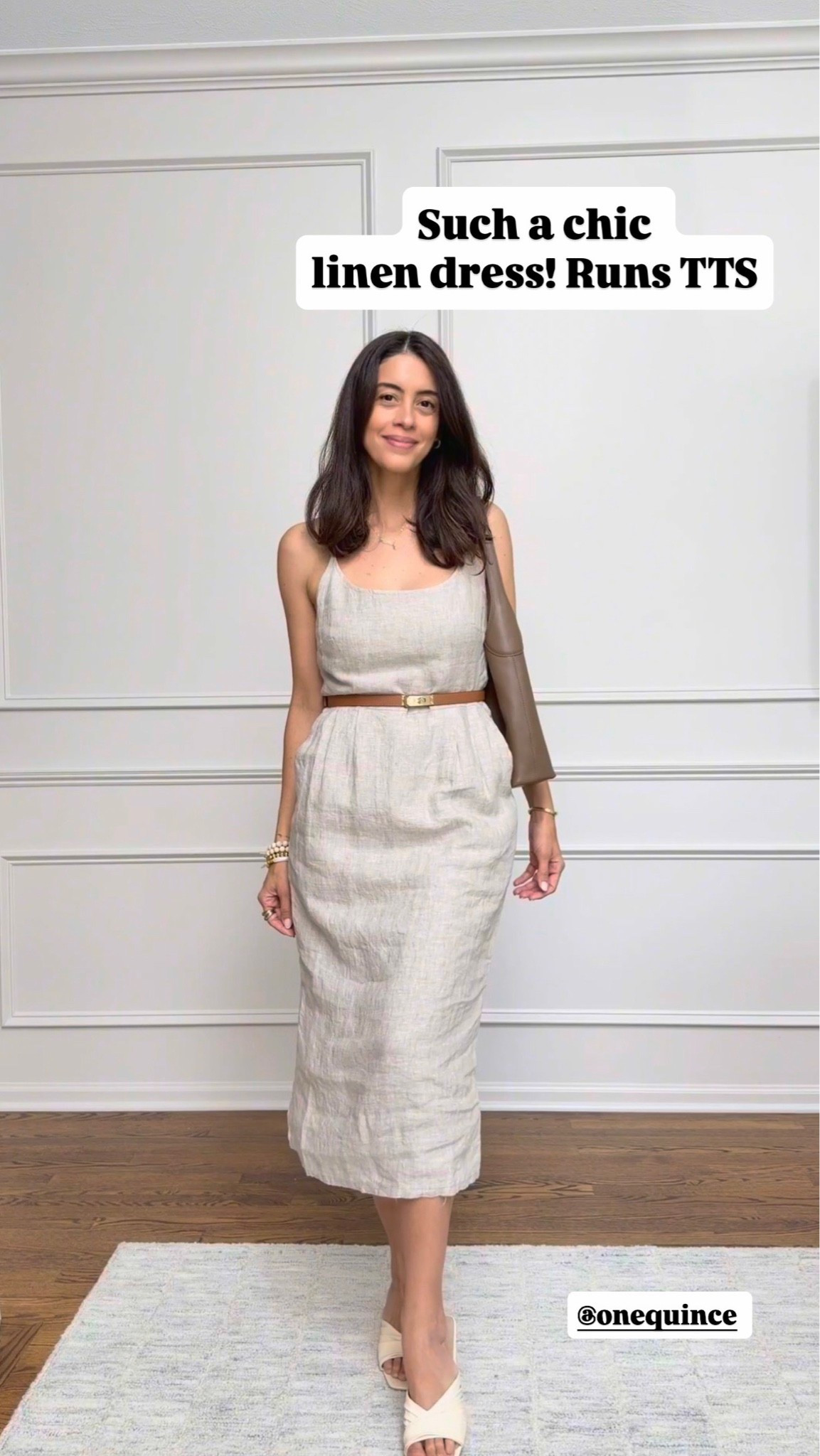Such a chic linen dress
Comes in more colors
I’m wearing a size Small

#LTKootd #LTKSeasonal #LTKOver40