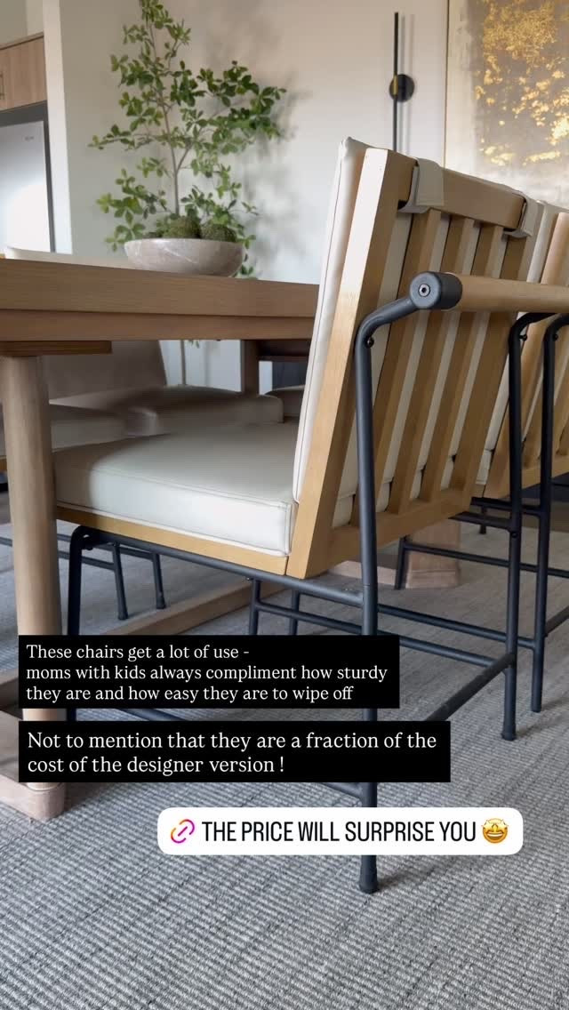 These chairs get a lot of use - 
moms with kids always compliment how sturdy they are and how easy they are to wipe off  Not to mention that they are a fraction of the cost of the designer version !