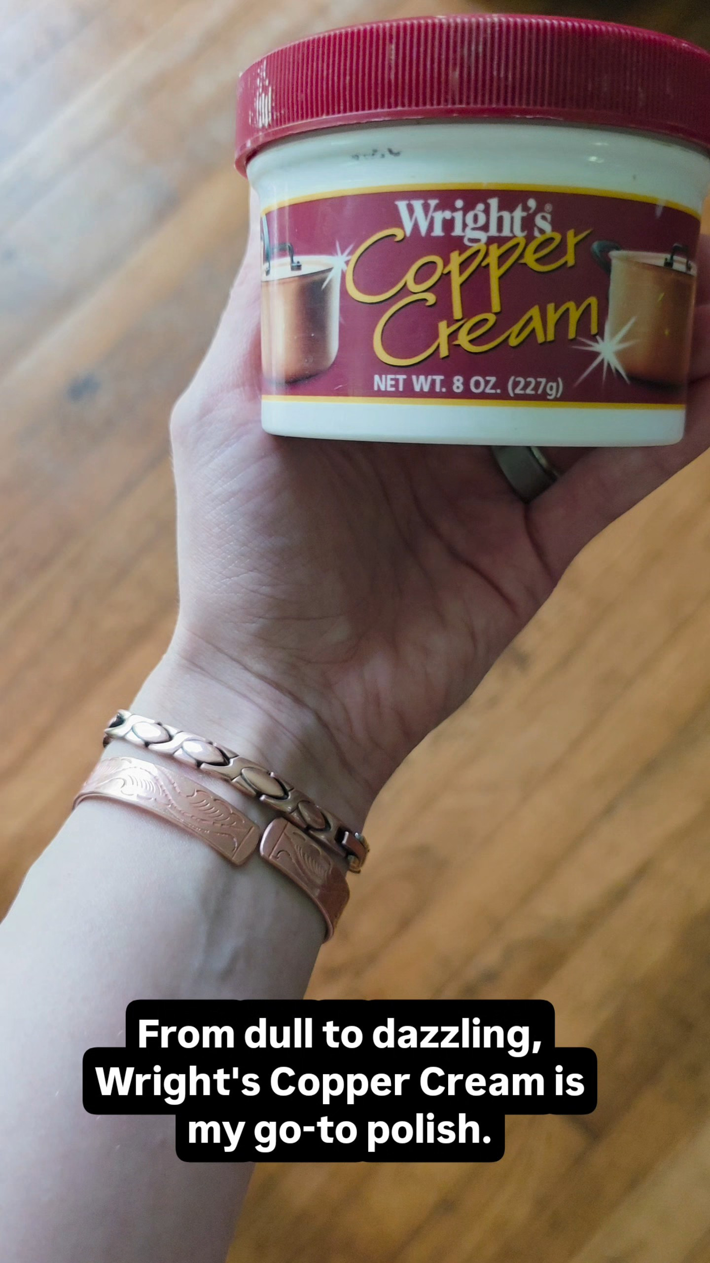 How to care for copper jewelry.✨️Copper jewelry, jewelry, copper bracelets, Wrights copper cream, jewelry care, jewelry Maintenance, jewelry cleaner, copper cream, copper cleaner, home

#LTKHome #LTKFindsUnder50 #LTKU