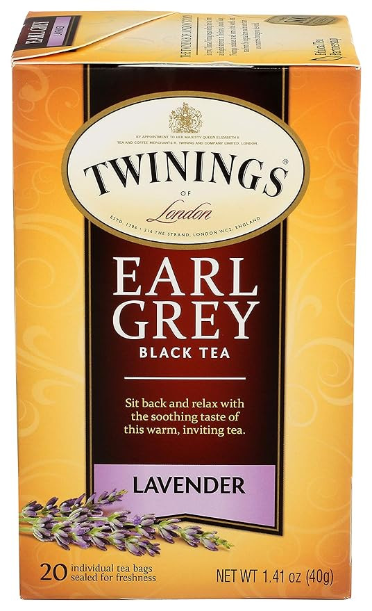 Twining Tea Lavender Earl Grey, 1.41 oz (20 COUNT) | Amazon (US)