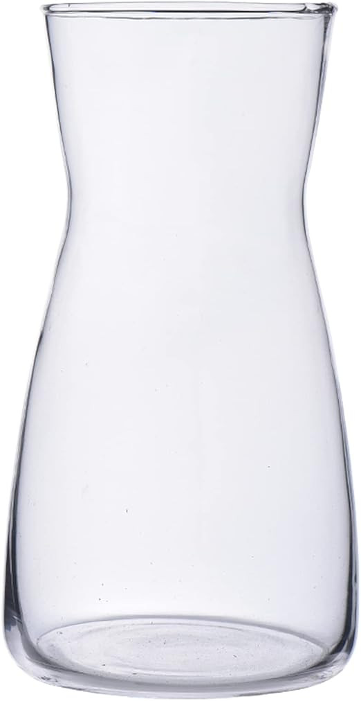 8 inch Clear Glass Flower Vases for Centerpiece Table Home Indoor Desk Decor,Ins Modern Boho Styl... | Amazon (US)