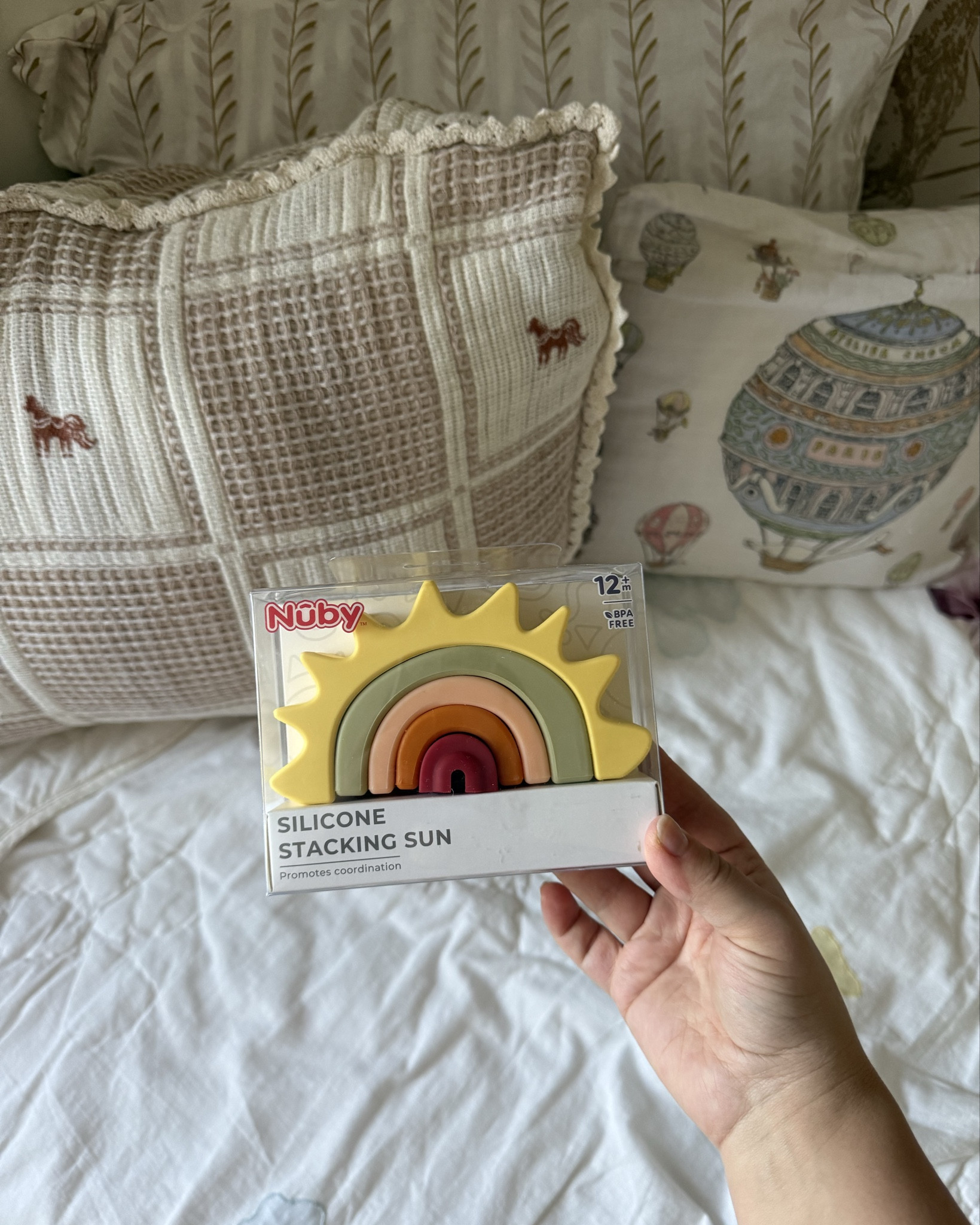 The cutest Stackable Toy for your little @nuby 

#LTKBump #LTKBaby #LTKKids