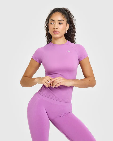 Go To Seamless Fitted Top 
 Orchid Purple | Oner Active (UK / US)