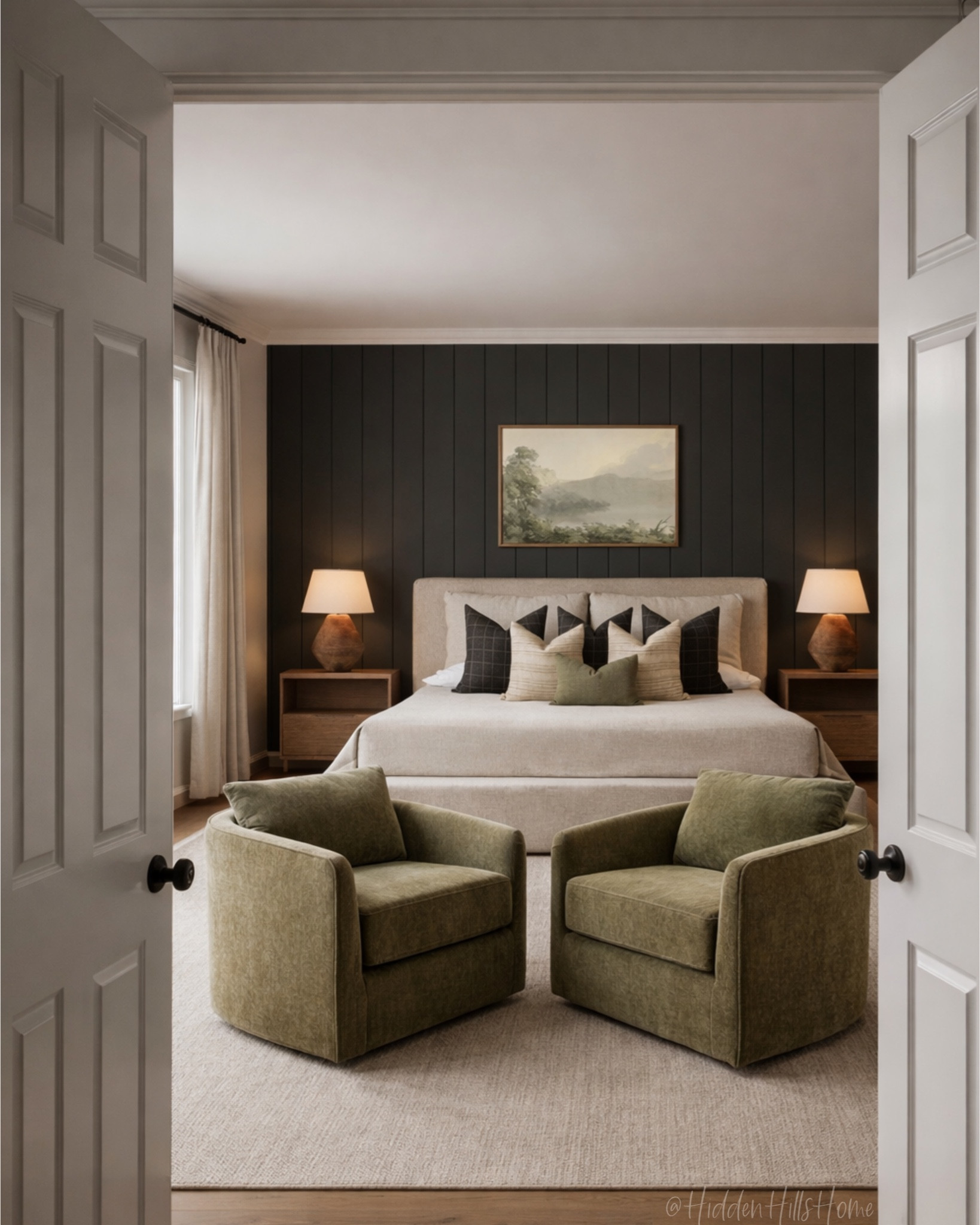 Master bedroom design, Moody bedroom design inspo, bedroom mood board, upholstered bed, bedroom decor, master bedroom mood board #bedroom 


#LTKSeasonal #LTKSaleAlert #LTKHome