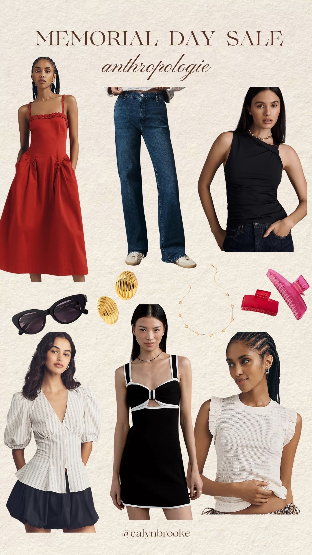 40% off for Anthropologie’s Memorial Day sale! 

 