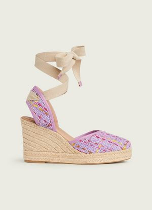 Sophie Lilac Tweed Espadrilles | L.K. Bennett (UK)