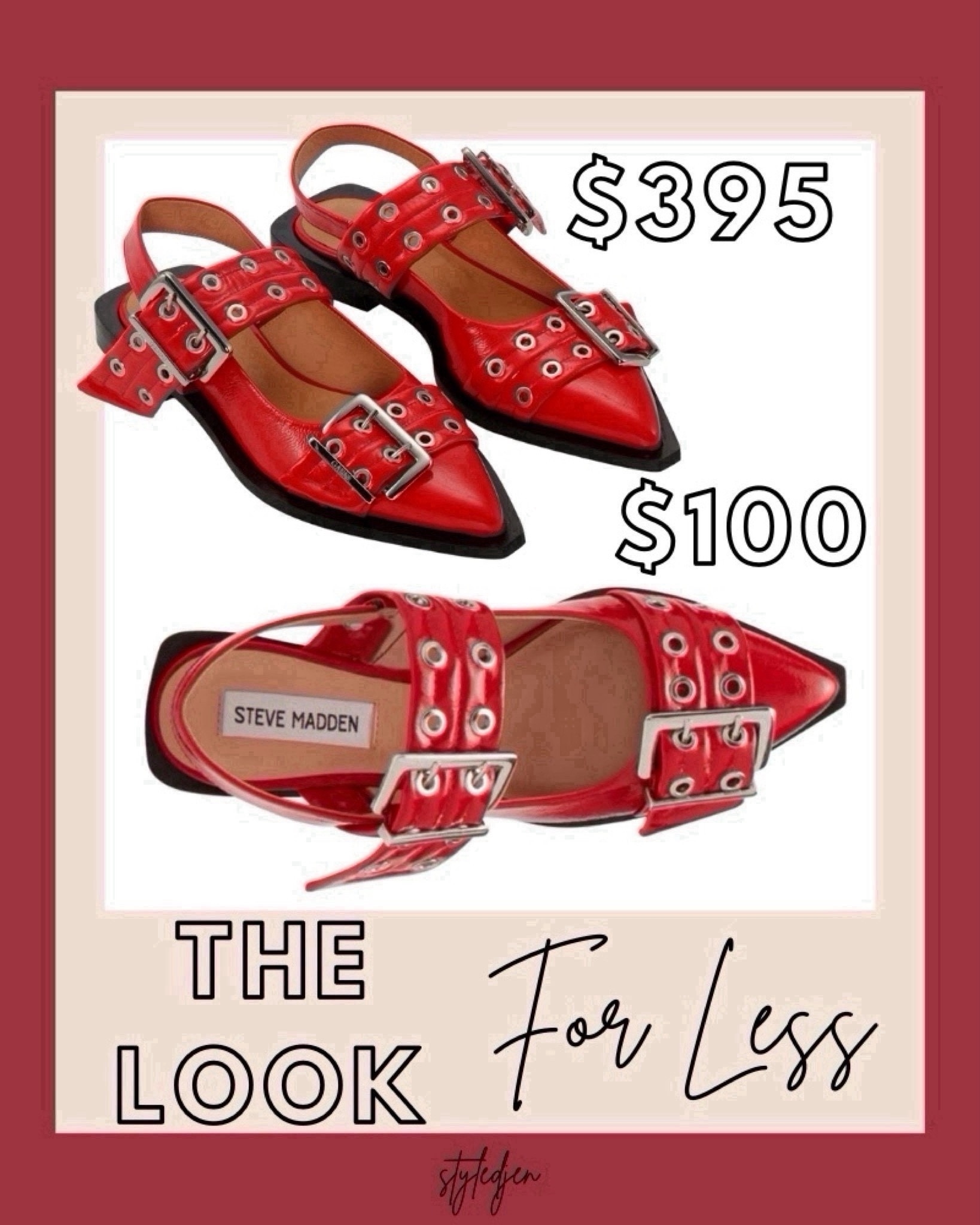 Best ganni buckle flat alternative I’ve seen!!! 
 



#LTKShoeCrush #LTKSeasonal #LTKFindsUnder100