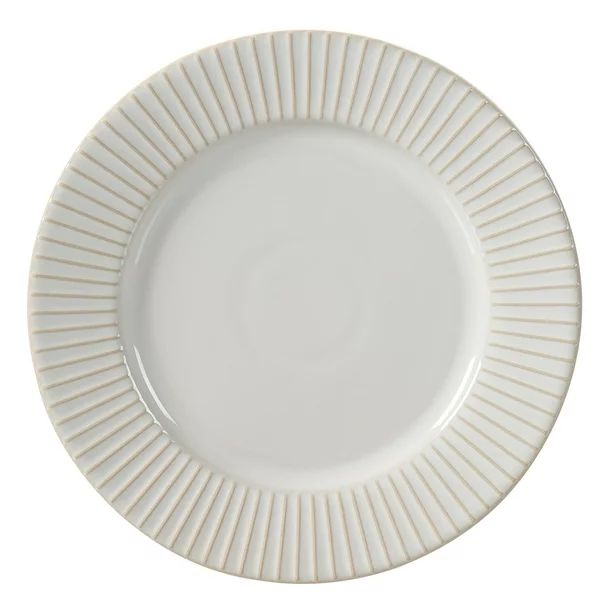 Better Homes & Gardens Modern Farmhouse Striped Round Dinner Plate,  (single), 10.5" | Walmart (US)