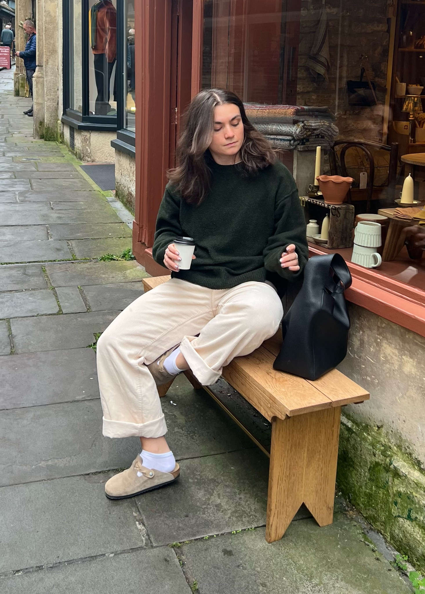 Midsized outfit inspiration that’s easy to recreate with more affordable pieces. Colourful jumper | Weekday Jumper | Cord trousers | Nobody’s Child | Birkenstock Boston | autumnal outfit inspiration 

#LTKeurope #LTKautumn #LTKuk