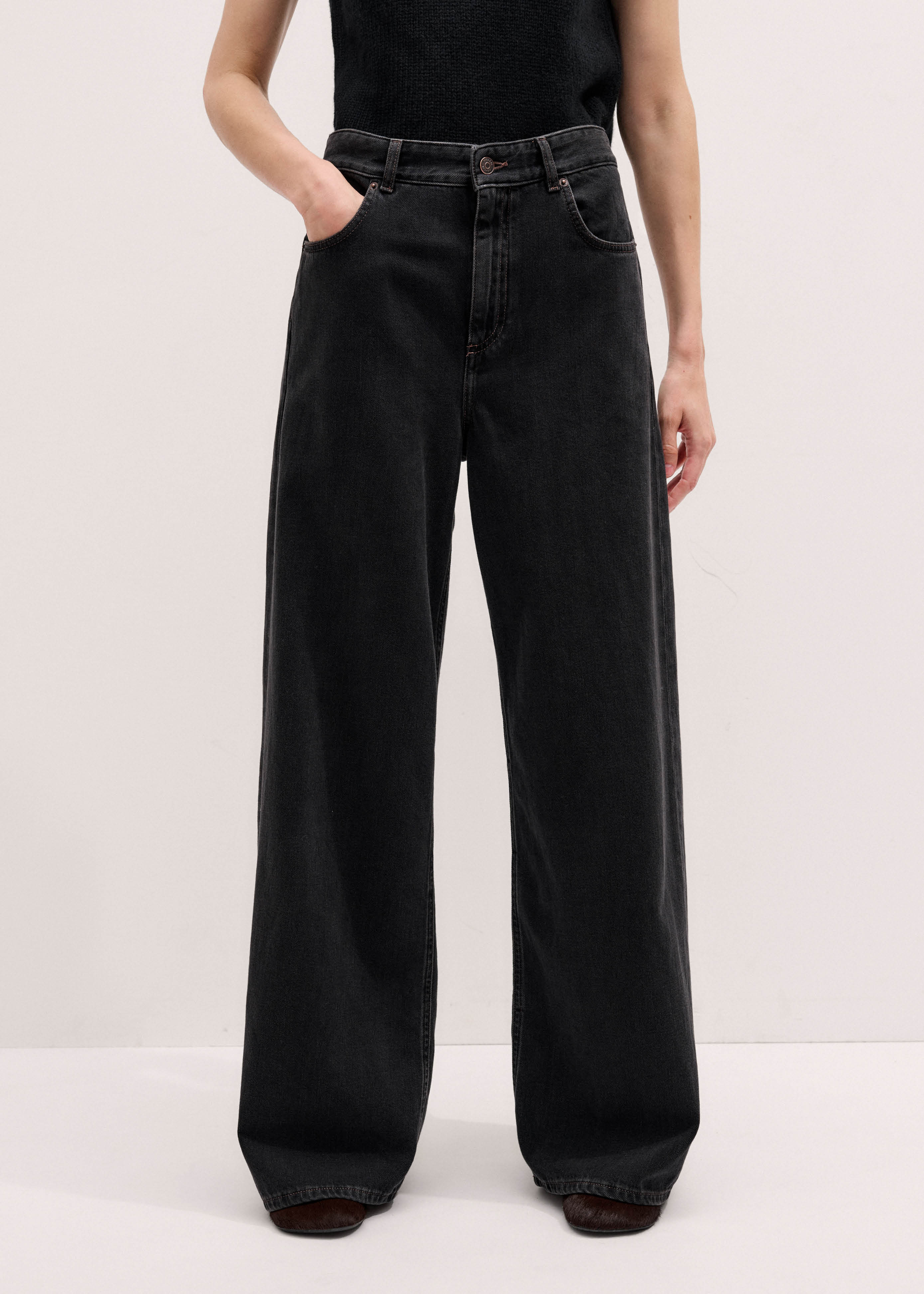 Every-Wear Baggy Jean Super Fluid Denim | ME+EM Global (Excluding US)