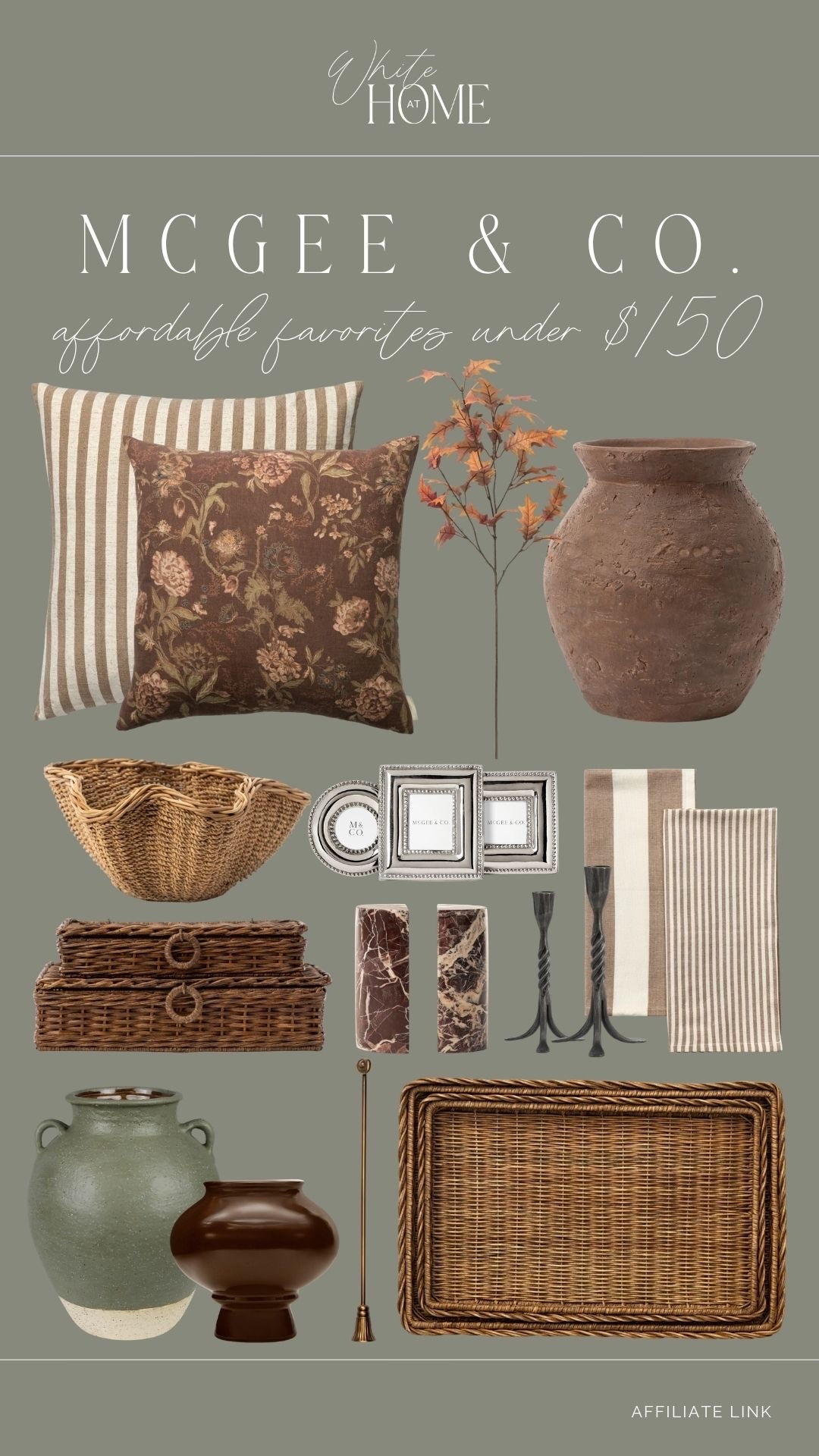 McGee & Co. cozy, warm, and moody finds that are all under $150! Whether you add one item or grab a few, these finds have so much texture and tone that is perfect for transitioning into fall.

#LTKHome