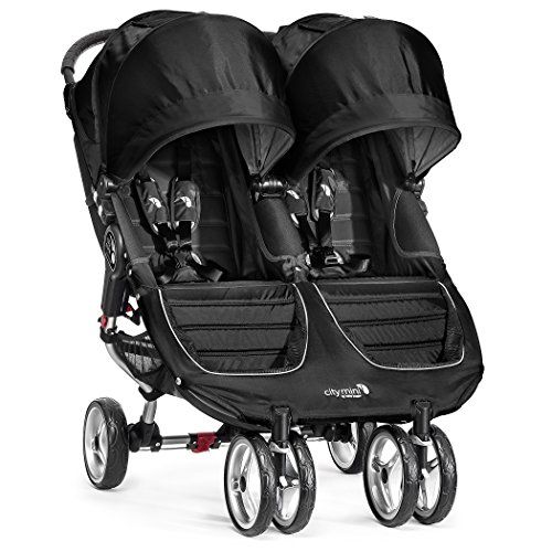 Baby Jogger 2016 City Mini Double Stroller - Black/Gray | Amazon (US)