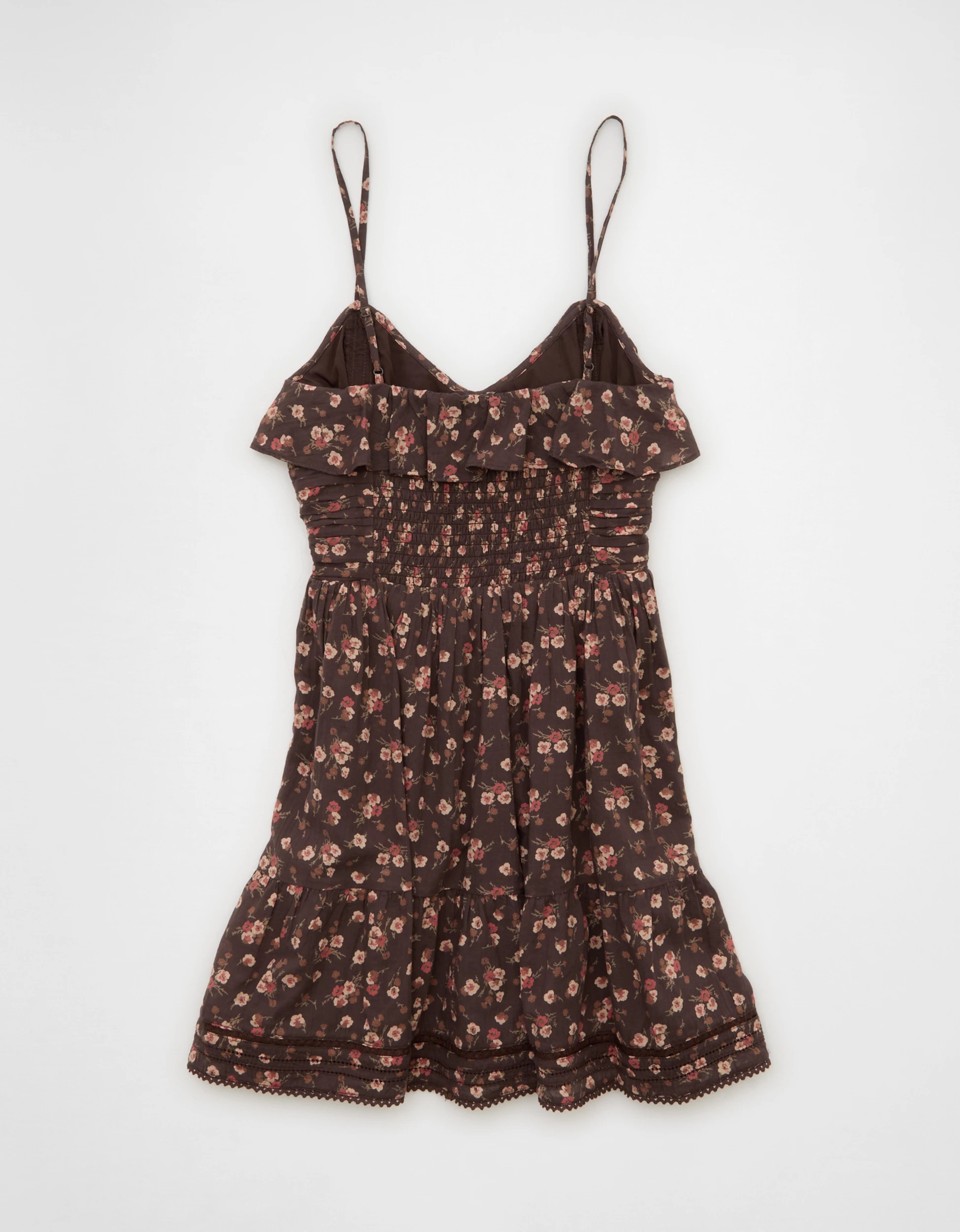 AE x Stagecoach Ruched Mini Dress | American Eagle Outfitters (US & CA)
