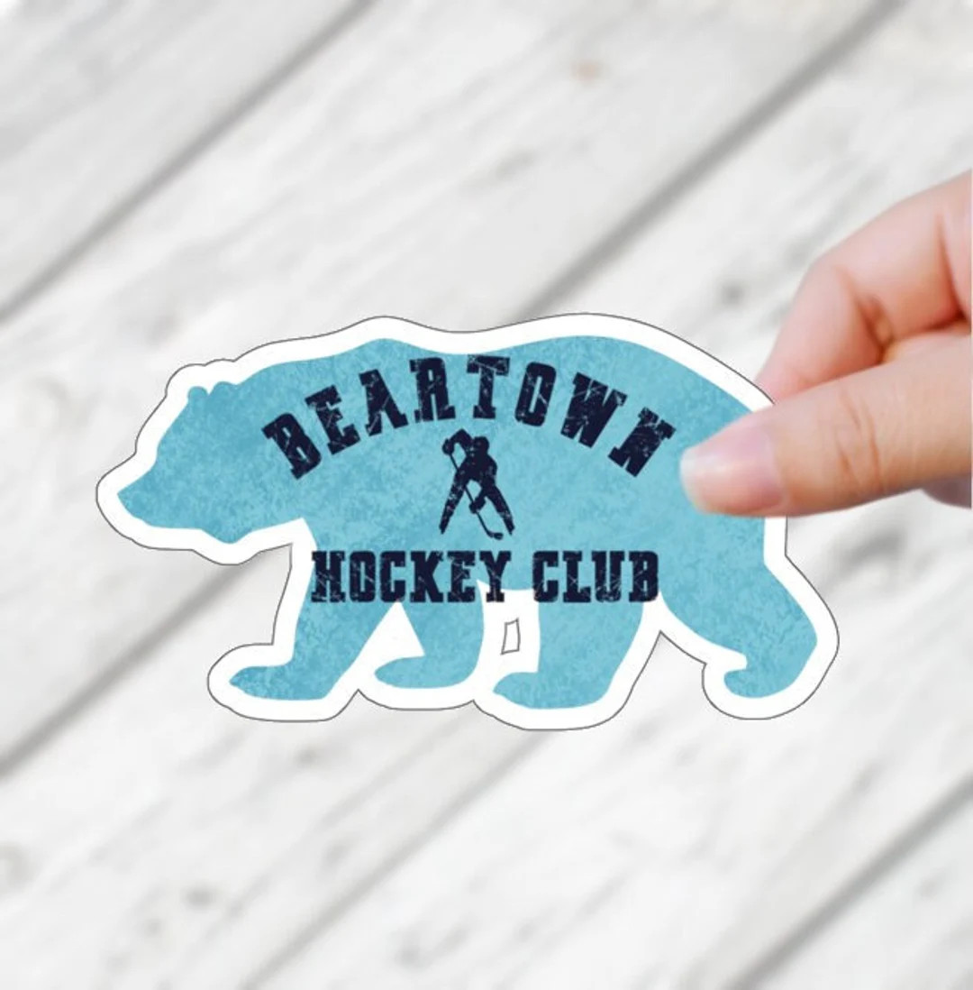Beartown Hockey Club Sticker Bear Town Bjornstad Fredrik - Etsy | Etsy (US)