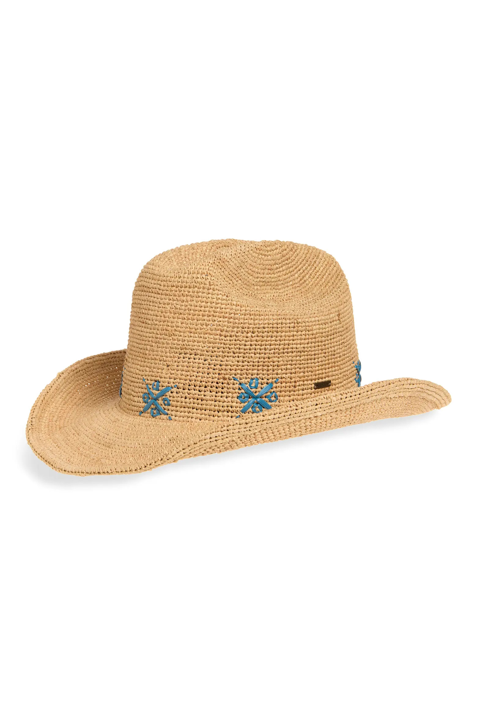 Odessa Packable Straw Cowboy Hat (Women) | Nordstrom | Nordstrom