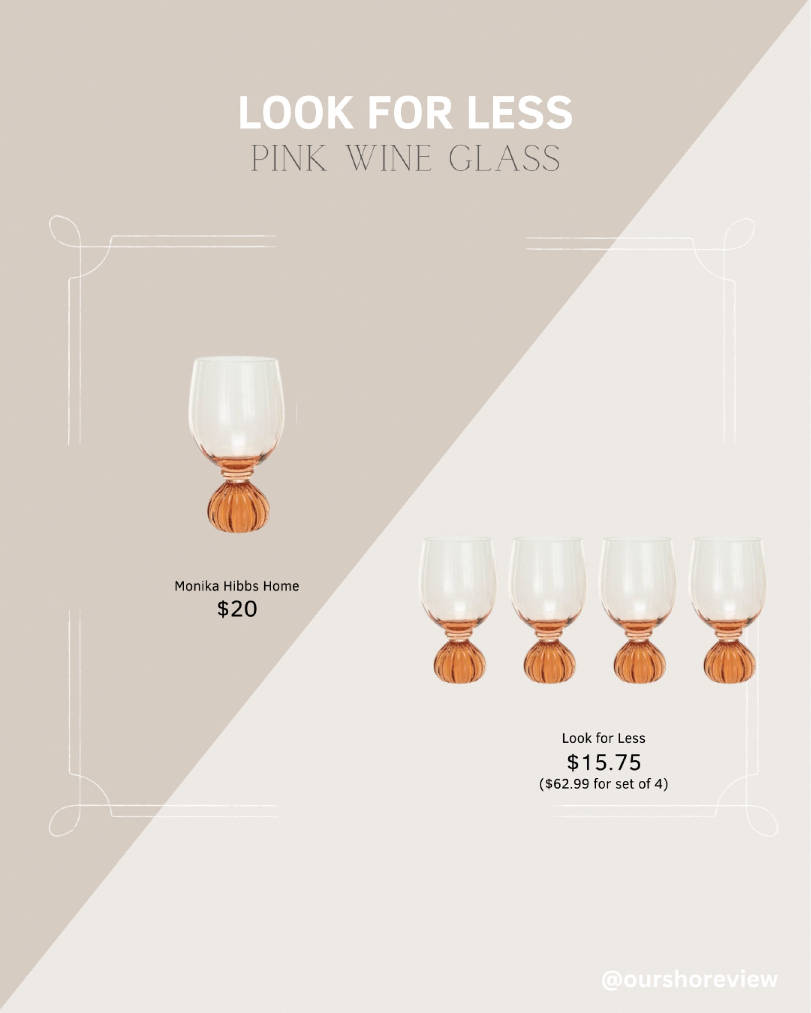 Monika Hibbs Home is such an inspiration—everything she curates is absolutely stunning! I recently spotted her beautiful pink Noelle ribbed wine glasses, and they’re just perfect for the holidays. 

But here’s the best part—I found the exact same glass for less at a store we all love to shop at! These ribbed wine glasses would make a gorgeous addition to your holiday table or a thoughtful holiday gift.

#LTKHome #LTKGiftGuide #LTKSaleAlert