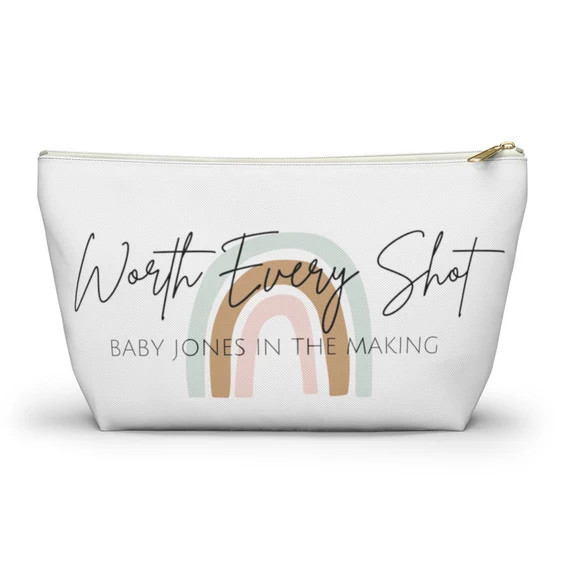 IVF med bag, IVF medicine bag, worth every shot, Ivf medication bag, Ivf gift, IUI med bag | Etsy (US)