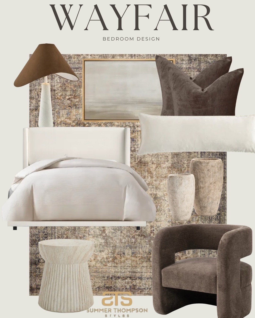 Elevated neutrals meet effortless style! 
This Wayfair bedroom design brings warmth, texture, and modern comfort together.


#WayfairFinds
#BedroomDesign
#NeutralBedroom
#CozyHomeDecor
#ModernBedroom
#HomeDecorInspo
#BedroomGoals
#NeutralHomeStyle
#WayfairStyle
#HomeDesignIdeas


#LTKU #LTKStyleTip #LTKHome