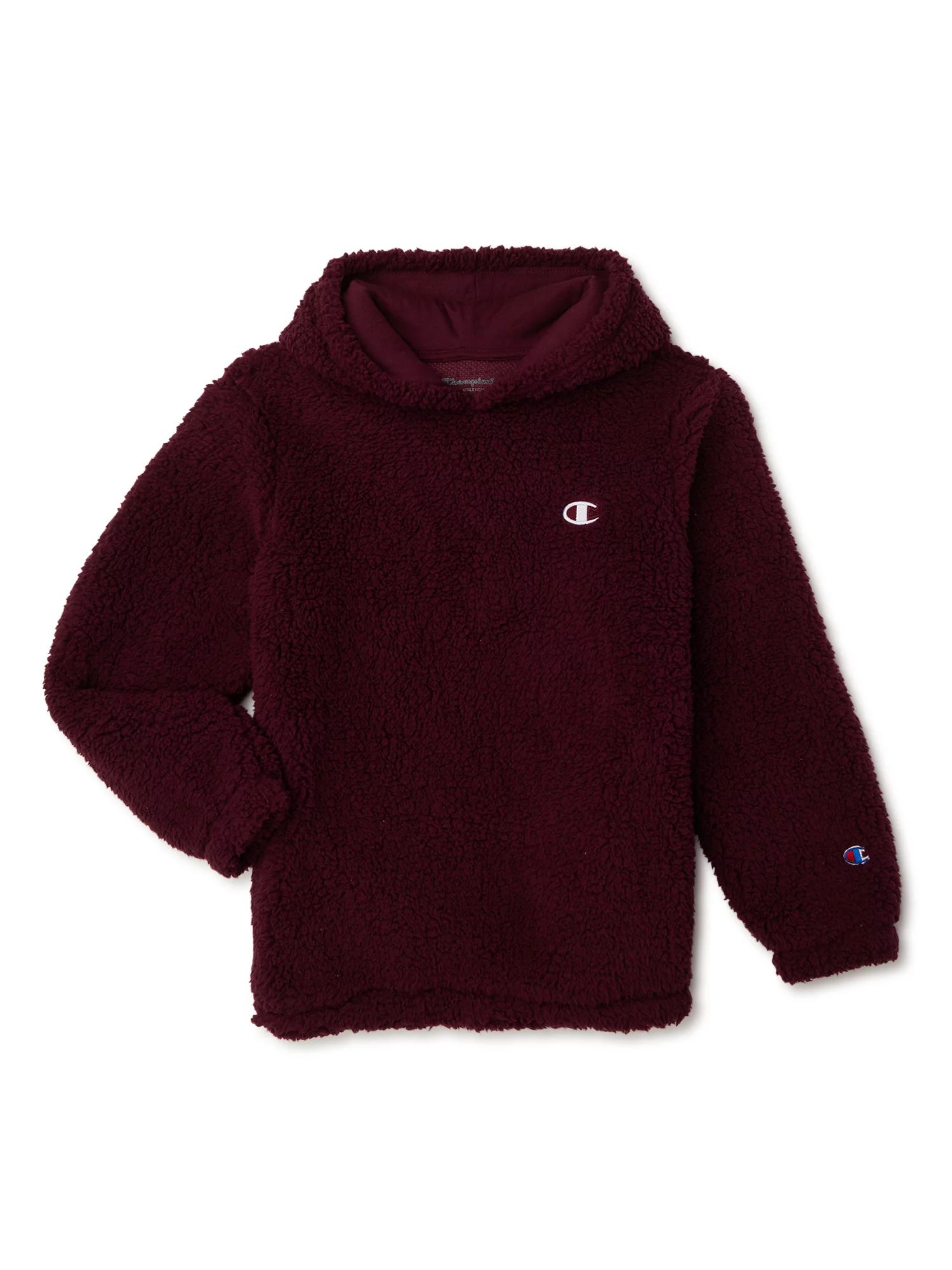 Champion Boys High Pile Logo Hoodie, Sizes 8-20 | Walmart (US)