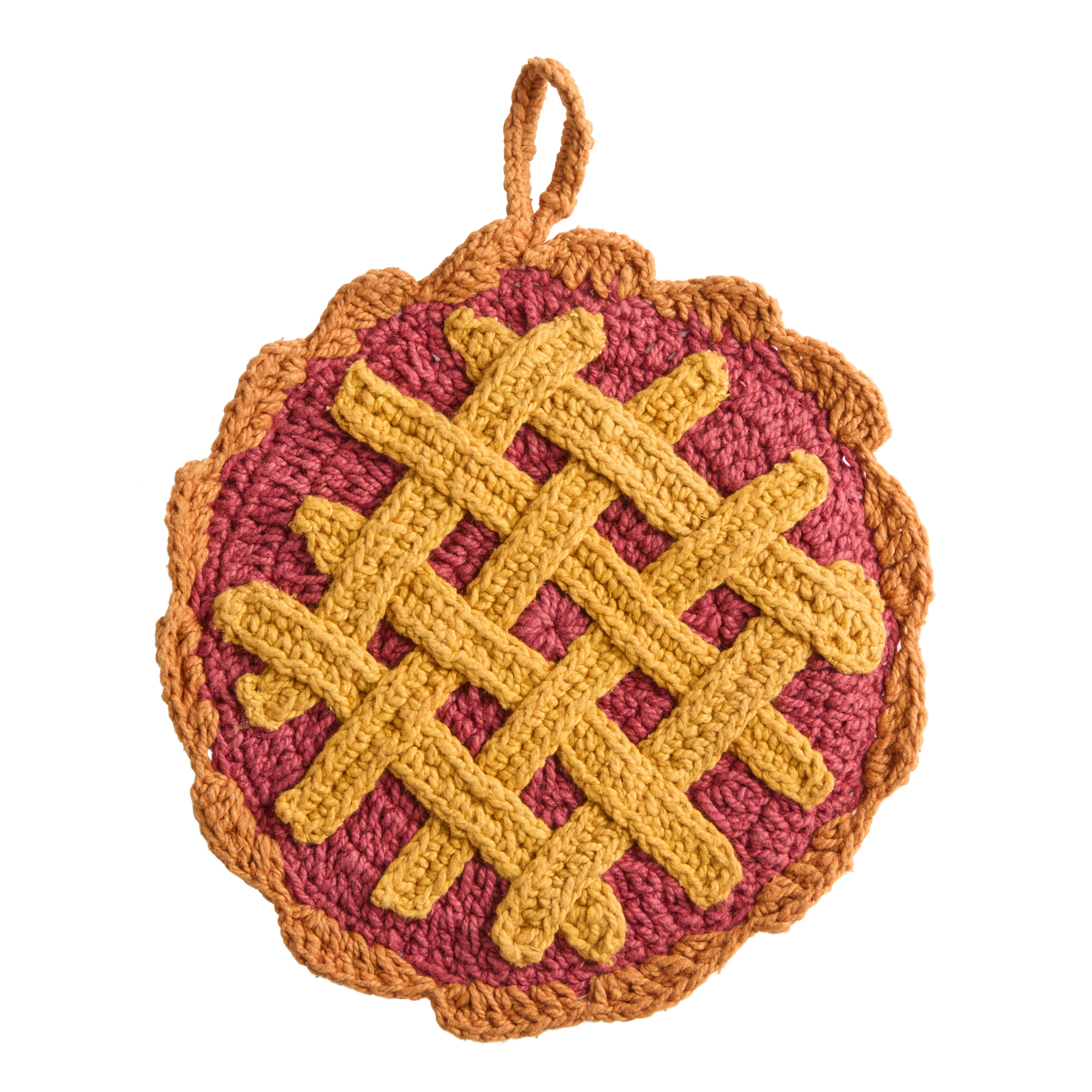 Fun Foods Crocheted Figural Potholder | World Market