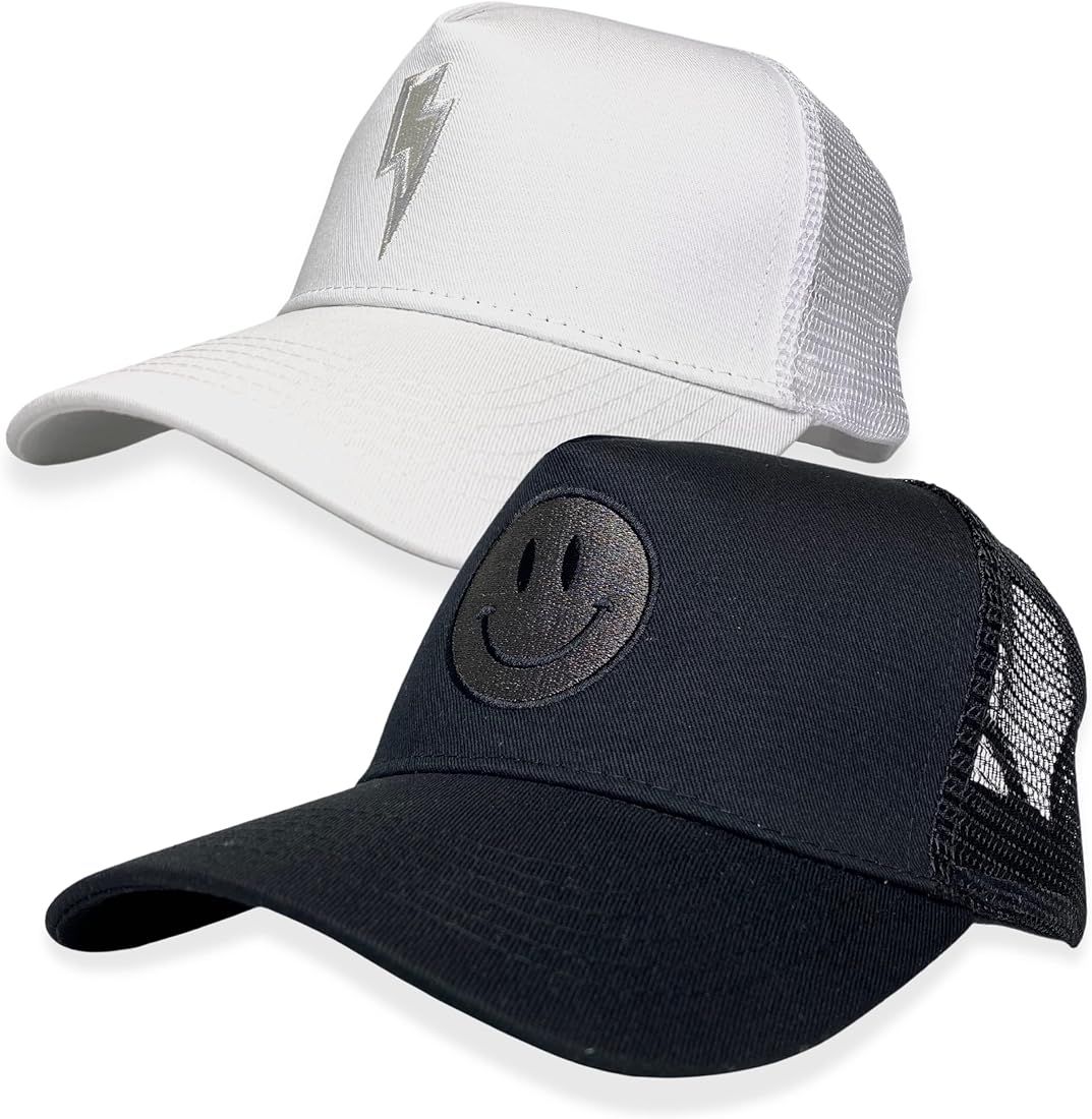 Citrusy Boutique Trucker Hat - 2 Pack | Cotton Embroidered Cap | Unisex Men Women Baseball Cap | ... | Amazon (US)