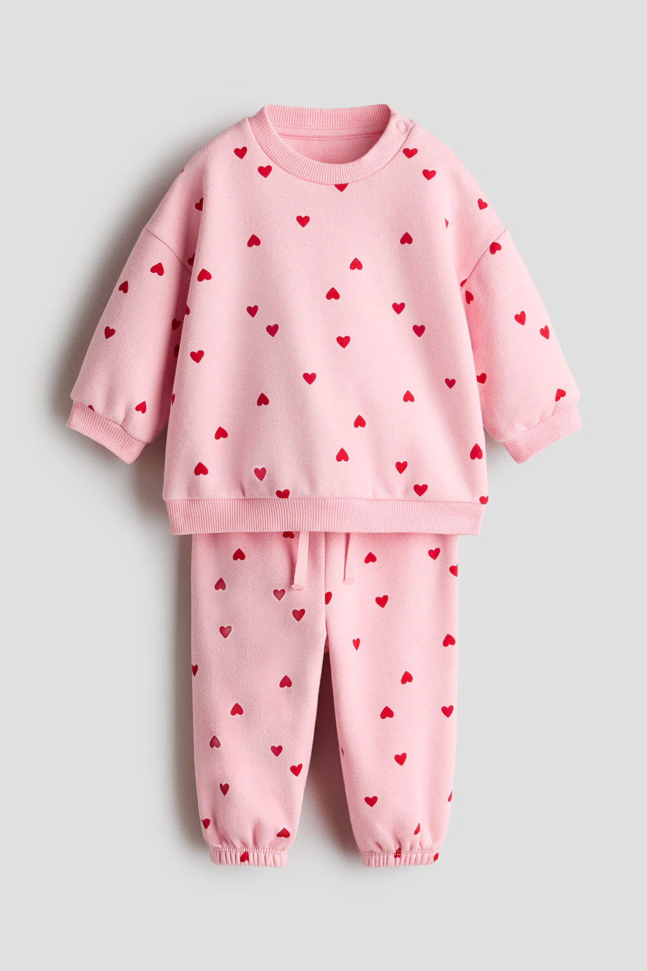 2-Piece Printed Sweatshirt and Joggers Set | H&M (US + CA)