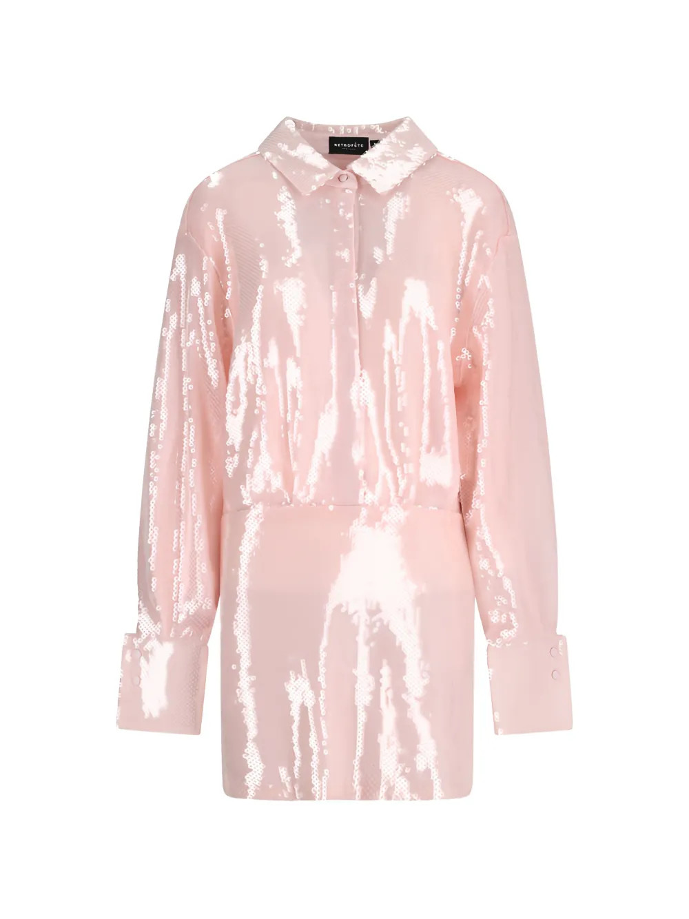 Retrofete Briseis sequin-embellished dress - Pink | Farfetch Global