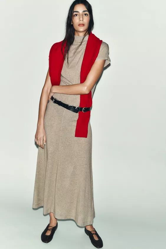 PLAIN SCARF WITH CUFFS | Zara DE