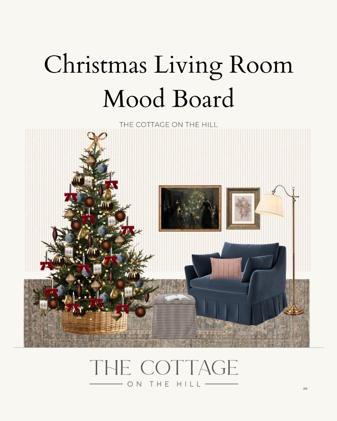 Cozy Christmas living room inspiration 

#LTKHome #LTKStyleTip