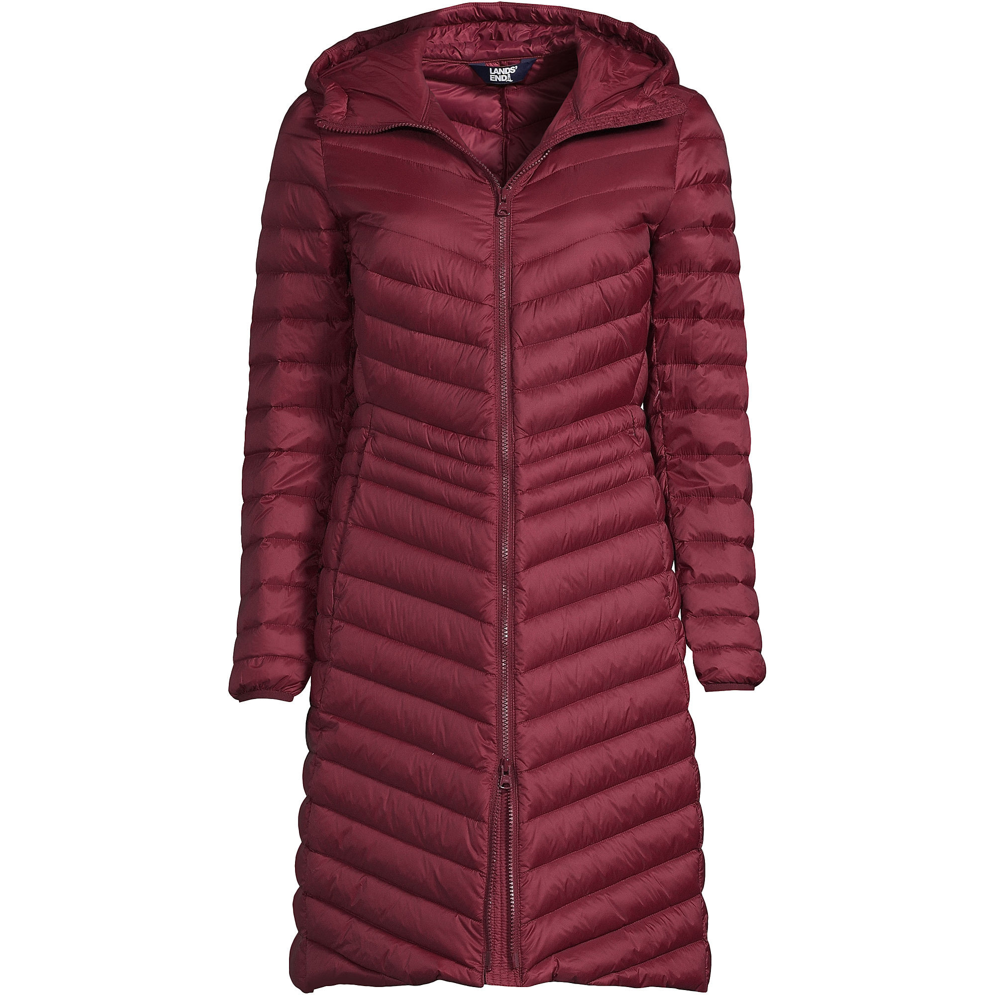 Women's Wanderweight Packable Down Coat | Lands' End (US)