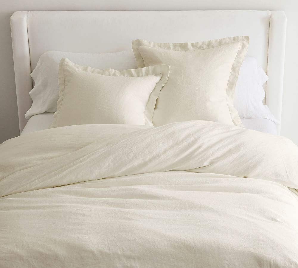 Belgian Flax Linen Duvet Cover | Pottery Barn (US)