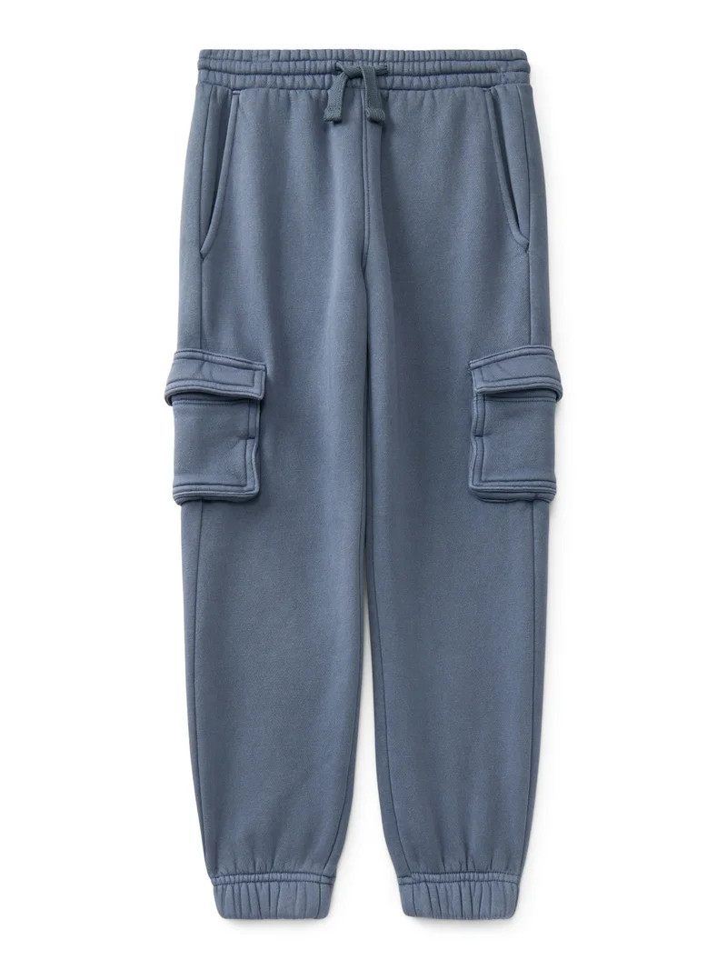 Wonder Nation Boys Fleece Cargo Pants, Sizes 4-18 & Husky | Walmart (US)