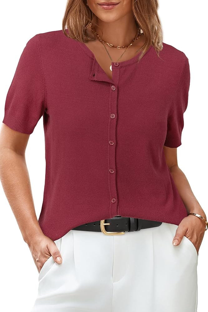 Arach&Cloz Women's Soft Summer Business Casual Cardigan Sweaters 2025 | Amazon (US)