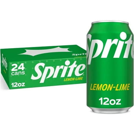 Sprite Lemon-Lime Caffeine Free Soda Pop Cans, 12 fl oz, 24 Pack | Walmart (US)