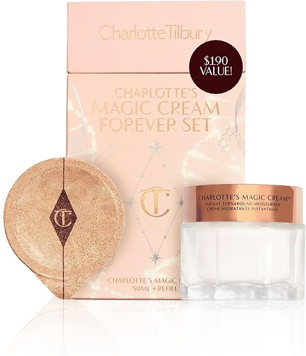 Charlotte Tilbury Magic Cream Face Moisturizer - Firming & Hydrating Face Cream to Create a Smoot... | Amazon (US)