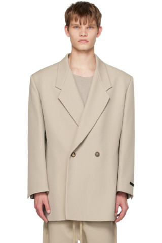 Beige California Blazer | SSENSE