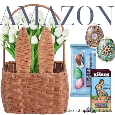 Easter Basket Essentials 🐰


#easter #easterbasket #easterbunny #easteregg #chocolate #easterchocolate #chocolateeggs #basket #wickerbasket 

#LTKSeasonal #LTKSpringSale #LTKhome